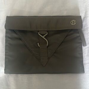 Small black Lululemon toiletry bag